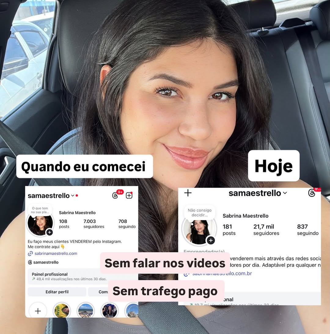 Essa imagem é um dos criativos que eu fiz para os anúncios do meu low ticket, ela é o registro de uma aposta que eu fiz em mim mesma e nesse post quero usar ela como registro da minha comemoração pessoal

Muita gente vê o resultado rápido e pensa que foi sorte e etc…Mas a verdade